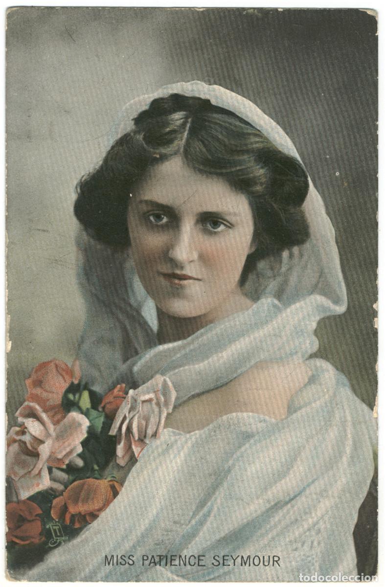 Postales: Actriz SEYMOUR, Patience_Raphael Tuck Photochrome (Celebrities of the Stage; 4446)