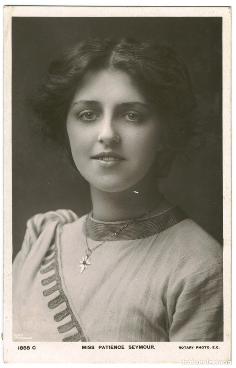 Postales: Actriz SEYMOUR, Patience_Rotary. 1888 C