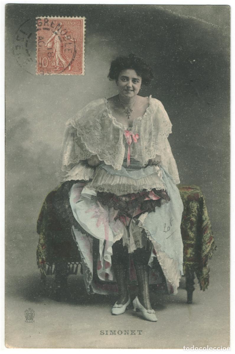 Postales: Actriz francesa SIMONET_HS