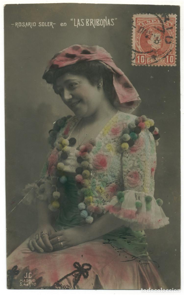Postales: Actriz SOLER, Rosario_JC. 407-10. En Las Bribonas