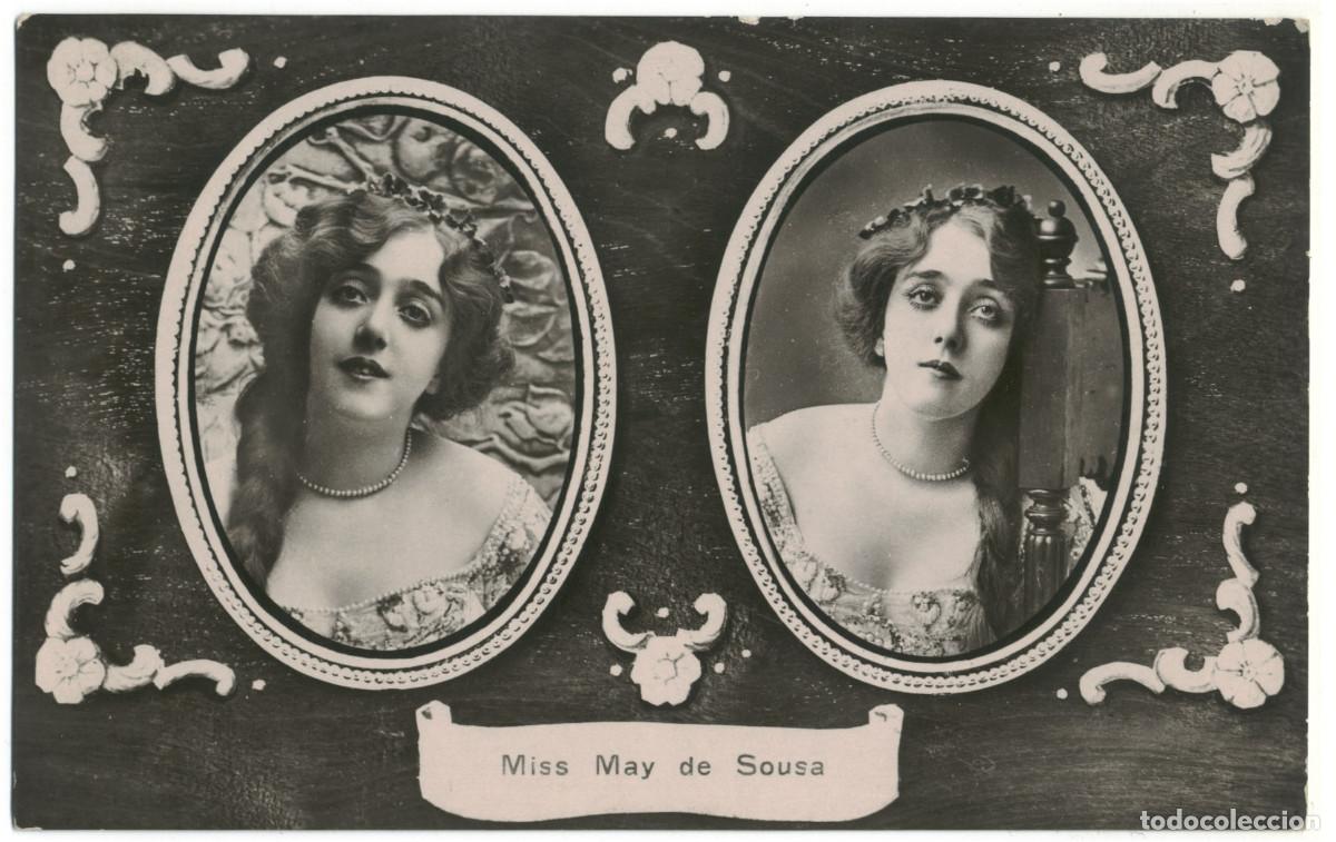 Postales: Actriz SOUSA, May de_Davidson