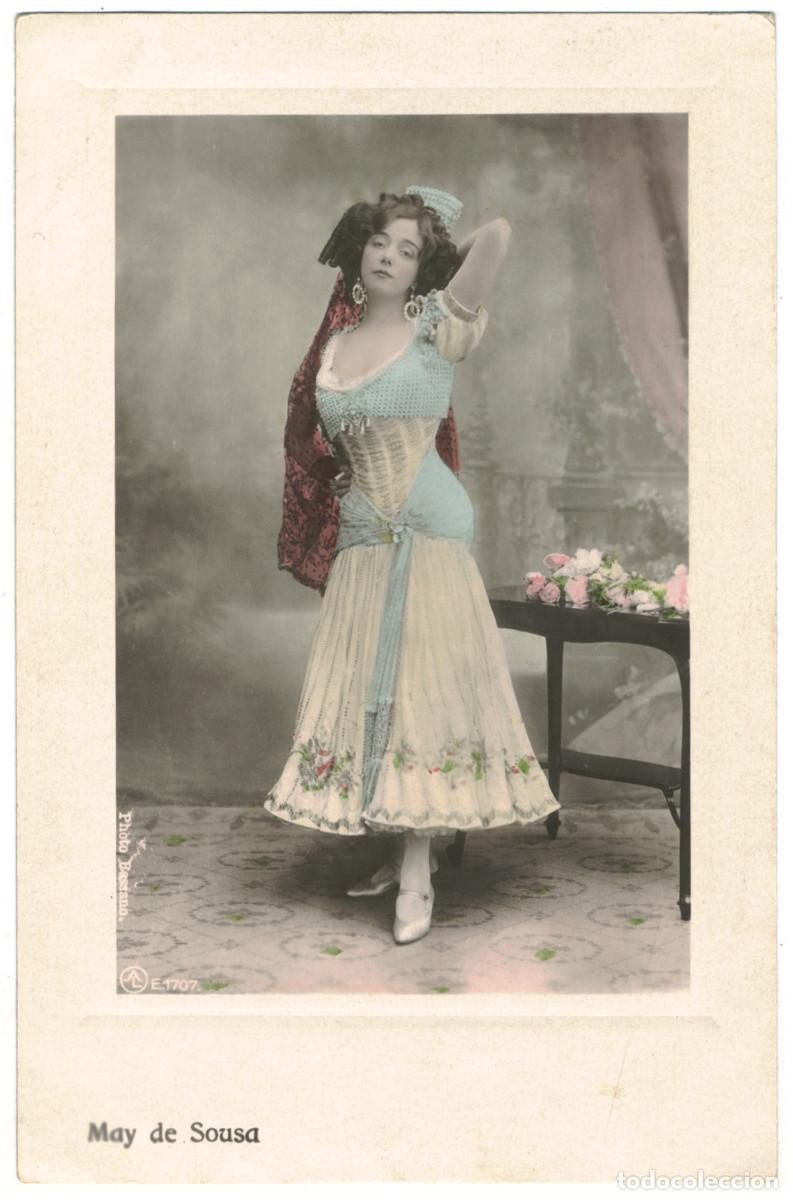 Postales: Actriz SOUSA, May de_Arsitophot (AL; 1707). Photo Bassano