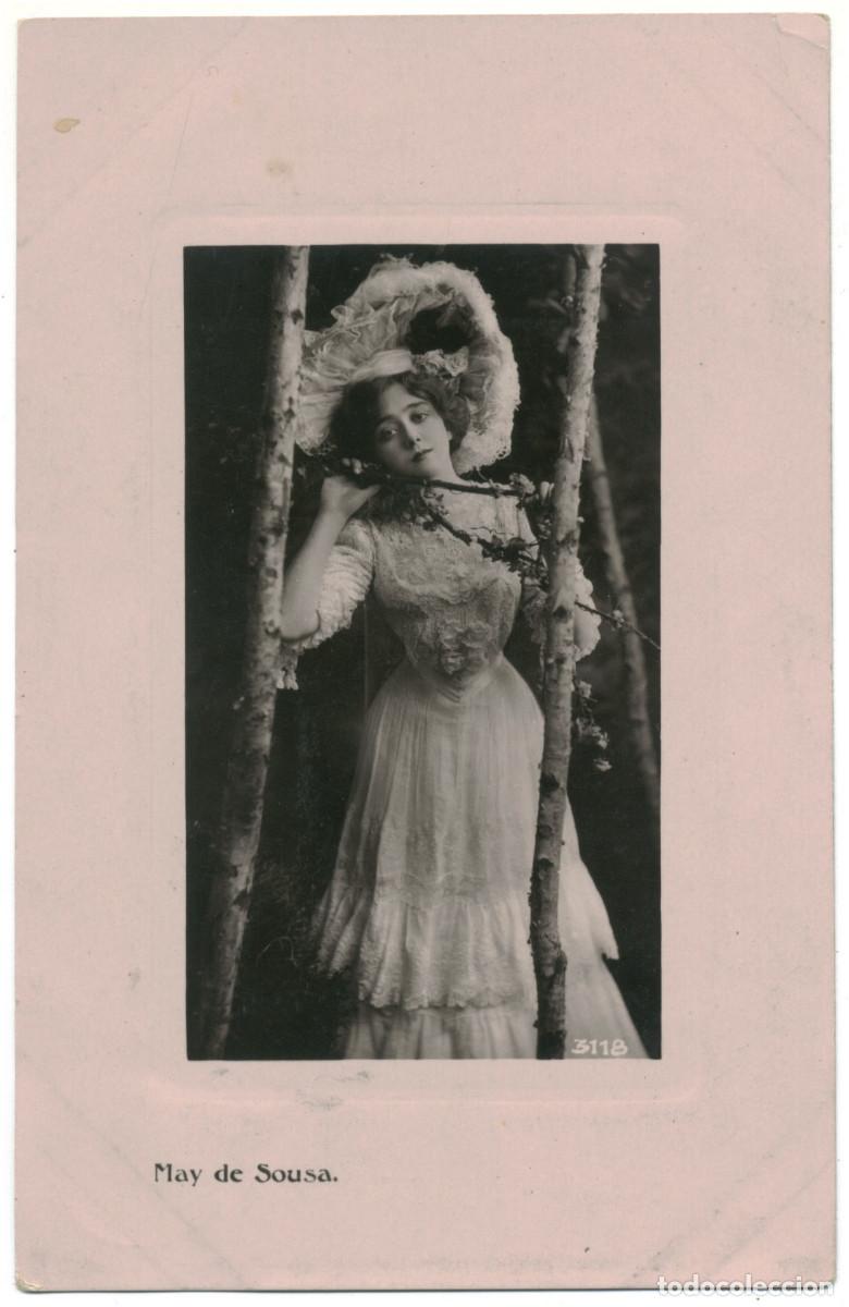 Postales: Actriz SOUSA, May de_Davidson (Real Photographic; 3118)