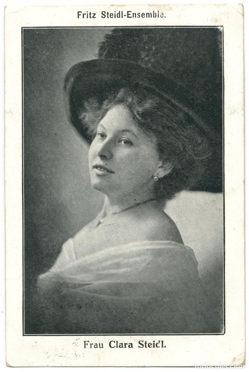 Postales: Actriz STEIDL, Clara_Georg Kurtze. Fritz Steidl Ensemble