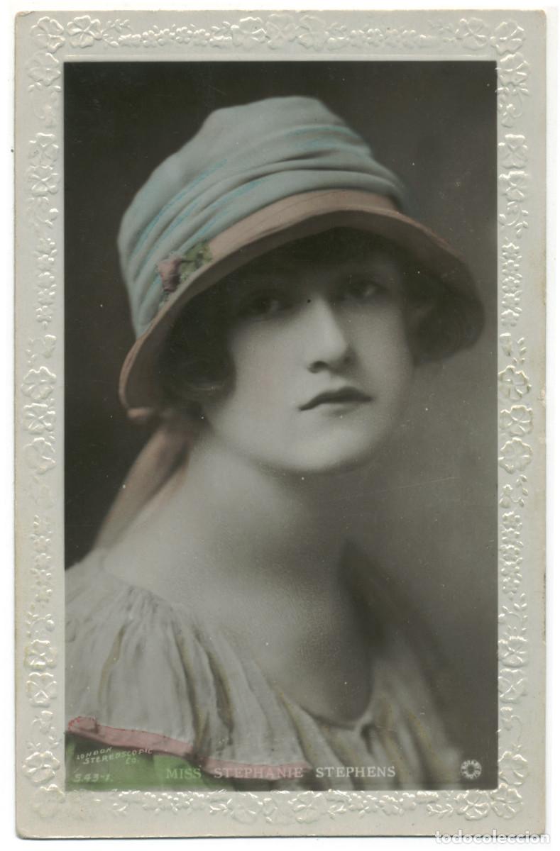 Postales: Actriz STEPHENS, Stephanie_Rotary (British Beauty; S 43-1). Photo London Stereo