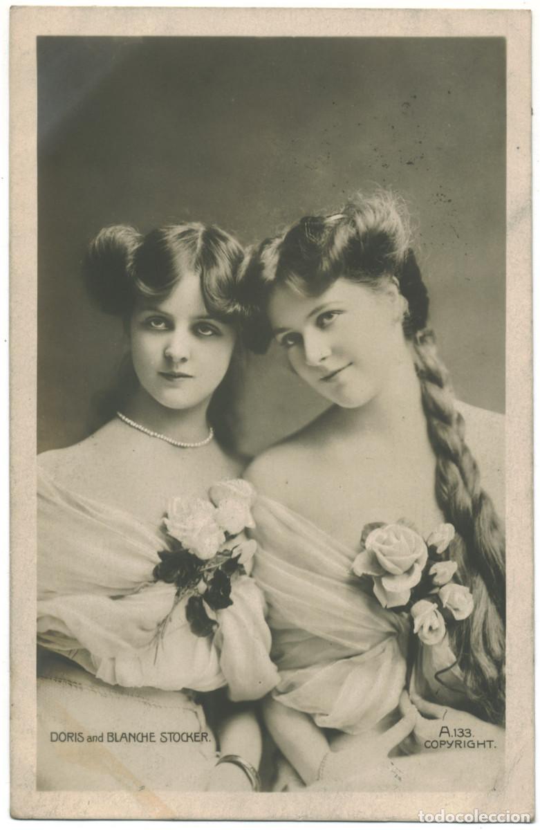 Postales: Actrices STOCKER, Blanche y Doris_Ralph Dunn. A 133