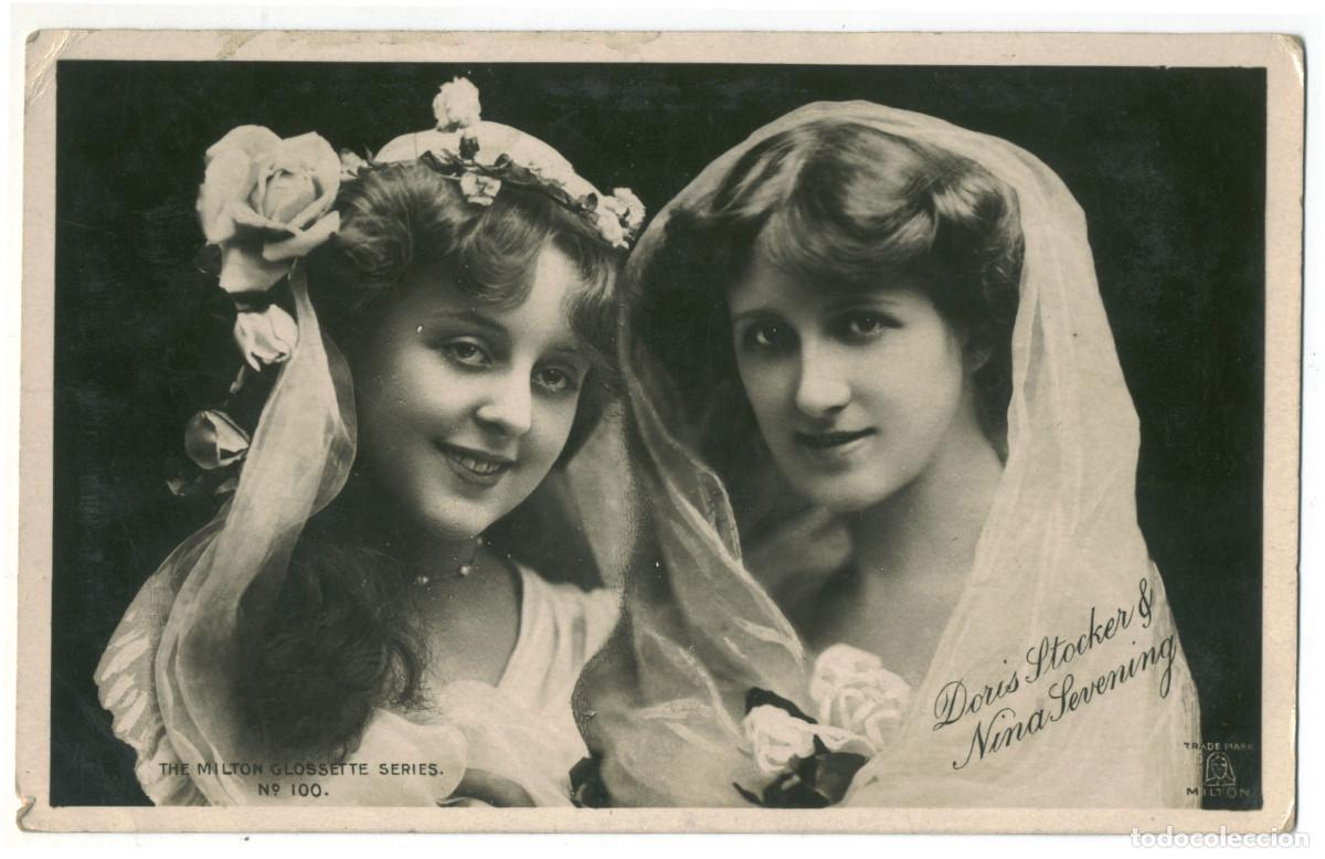 Postales: Actrices STOCKER, Doris & SEVENING, Nina_Milton (Glossete; 100)