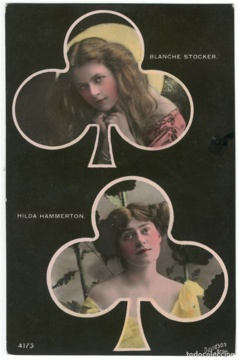 Postales: Actriz STOCKER, Blanche_Davidson; 4173. And Hilda Hammerton