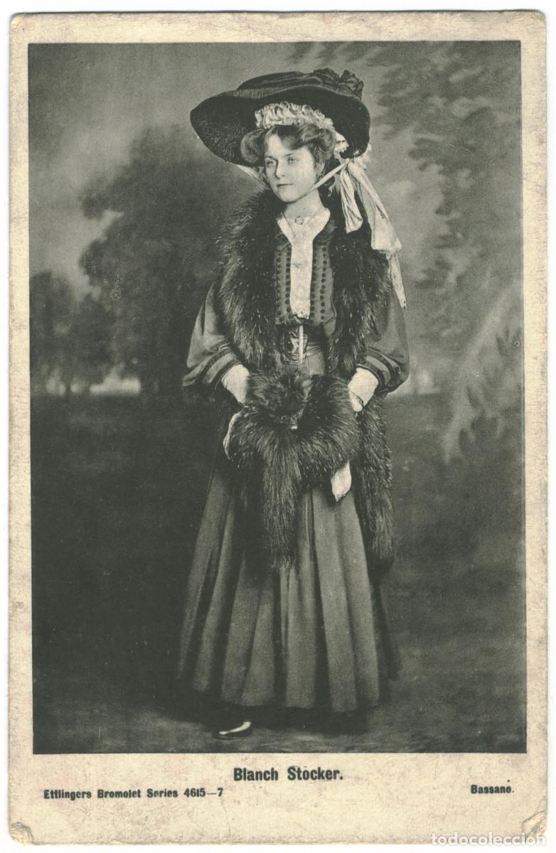 Postales: Actriz STOCKER, Blanche_Ettlingers (Bromolet; 4615-7). Photo Bassano