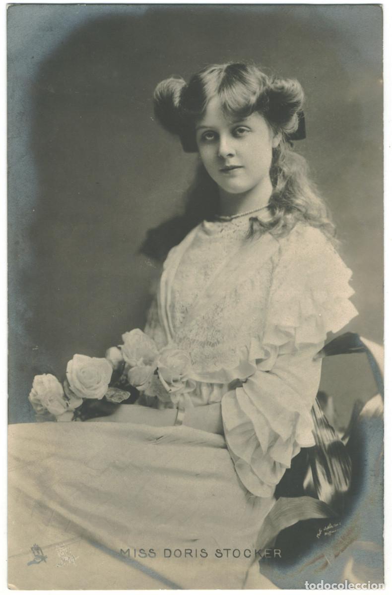 Postales: Actriz STOCKER, Doris_Raphael Tuck Real Photograph (Celebrities of the Stage; P 968). Photo Johnston