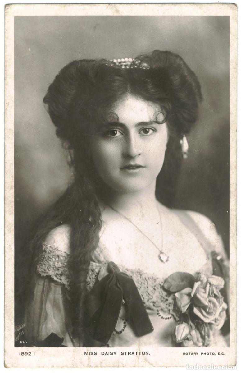 Postales: Actriz STRATTON, Daisy_Rotary. 1892 I