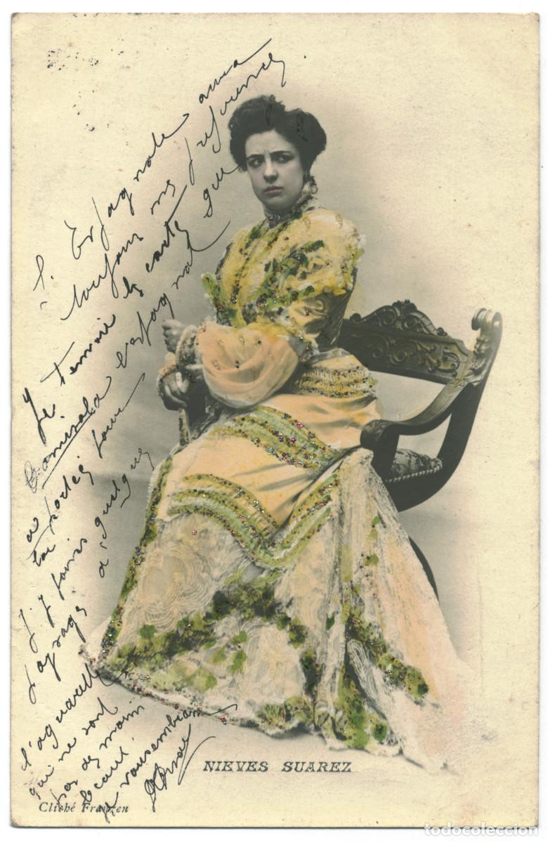 Postales: Actriz SU&Aacute;REZ, Nieves_LB. Photo Frauzen