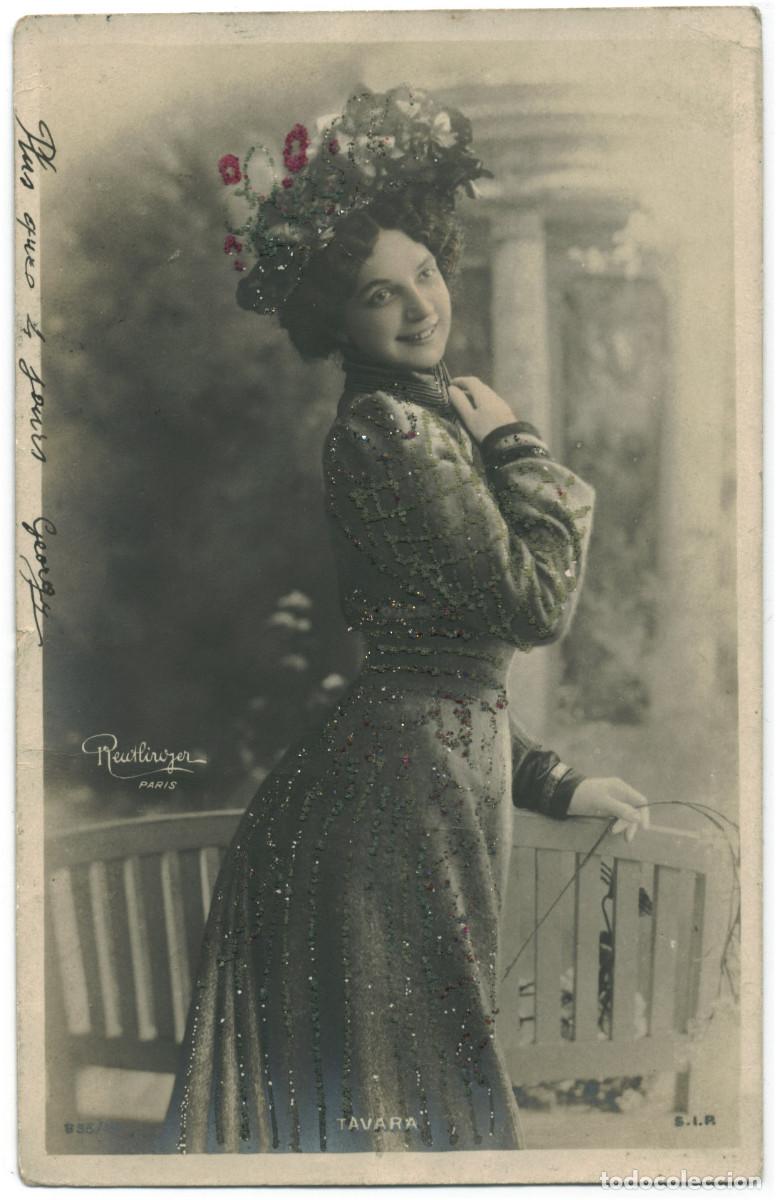 Postales: Actriz TAVARA_SIP. 855-10. Photo Reutlinger