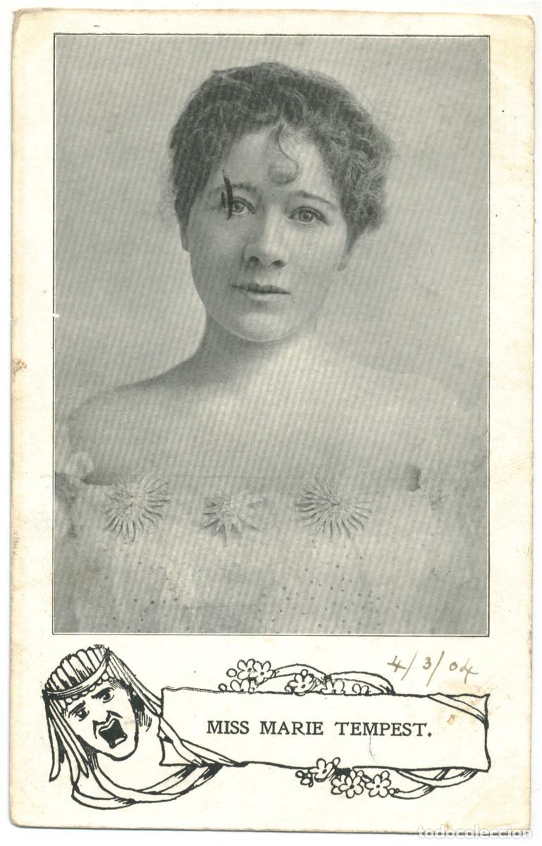 Postales: Actriz TEMPEST, Marie_Sin datos