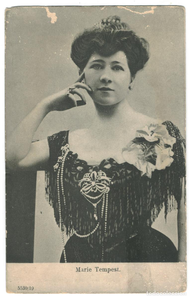 Postales: Actriz TEMPEST, Marie_Illustrated Postal Card. 5530-19