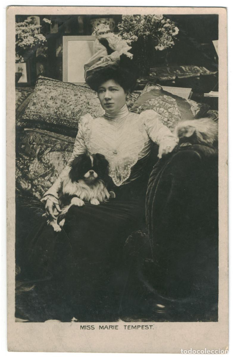 Postales: Actriz TEMPEST, Marie_B. B. London. Photo R. W. Thomas