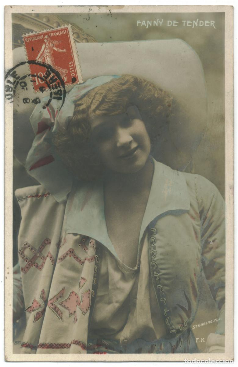 Postales: serie 2 Postales Actriz TENDER, Alice de_FK. 321. Photo Stebbing