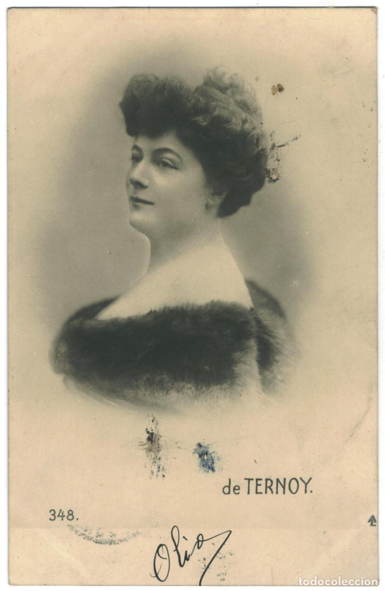 Postales: Actriz TERNOY, de_AL. 348