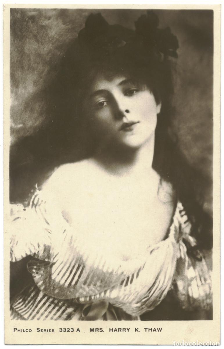 Postales: Actriz THAW, Mrs. Harry K. (Evelyn NESBIT)_Philco. 3323 A
