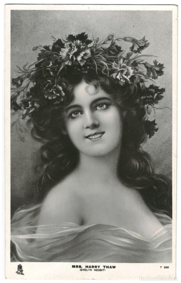 Postales: Actriz THAW, Mrs. Harry K. (Evelyn NESBIT)_Raphael Tuck (Real Photograph; T 950)