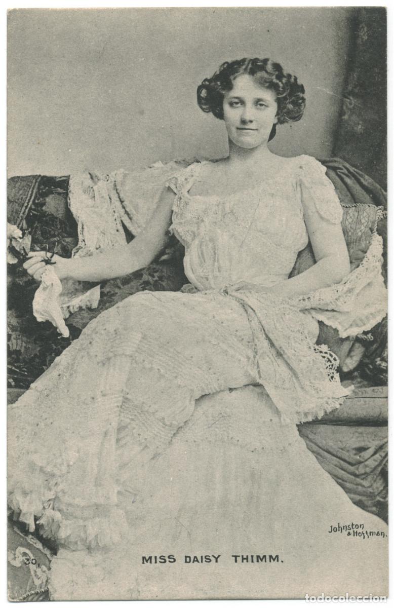 Postales: Actriz THIMM, Daisy_Charles Voisey. 30. Photo Johnston & Hoffman