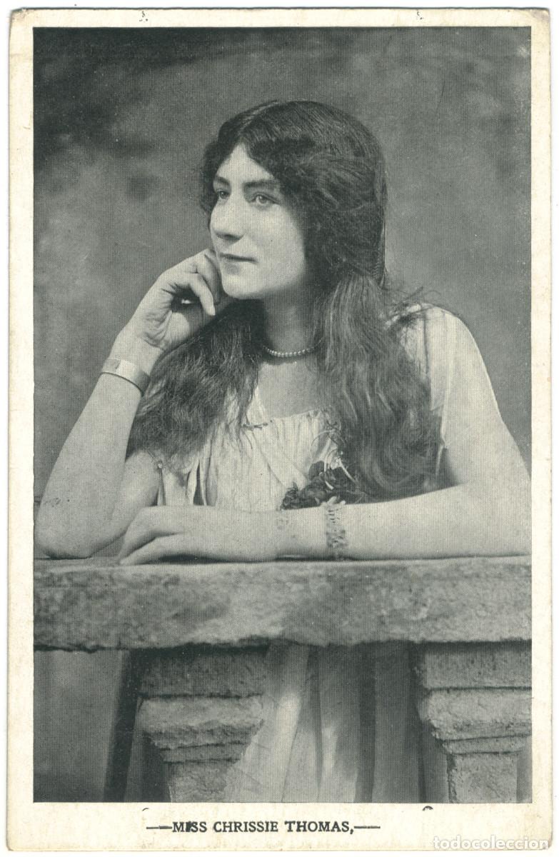 Postales: Actriz THOMAS, Chrissie_Sin datos