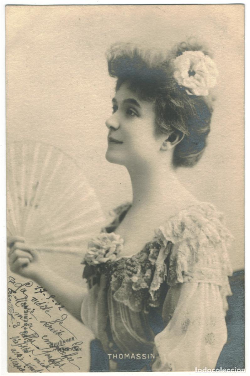 Postales: Actriz THOMASSIN_SIP. 39-14. Photo Reutlinger