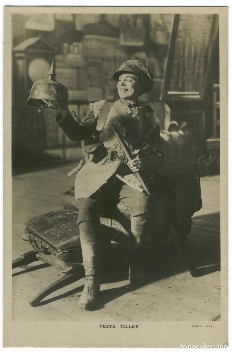 Postales: Serie 2 Postales Actriz TILLEY, Vesta_Philco. 3186 & 3164. Photo Hana