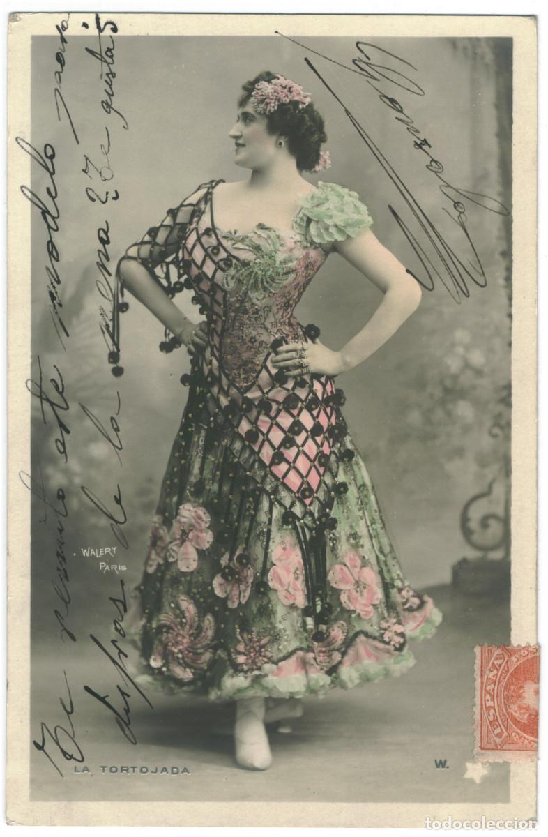 Postales: Cupletista TORTAJADA, La Bella_W &Eacute;toile. 652. Photo Wal&eacute;ry