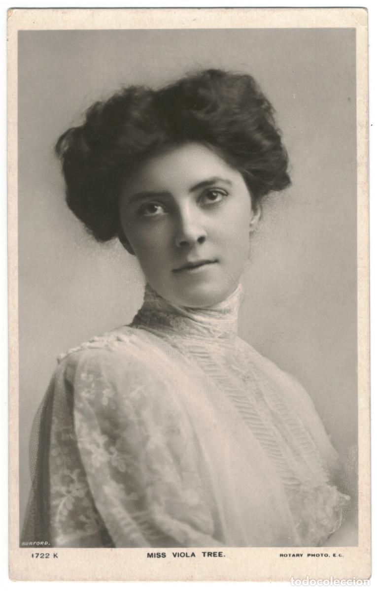 Postales: Serie 2 Postales Actriz TREE, Viola_Rotary. 1722 G, K. Photo Burford