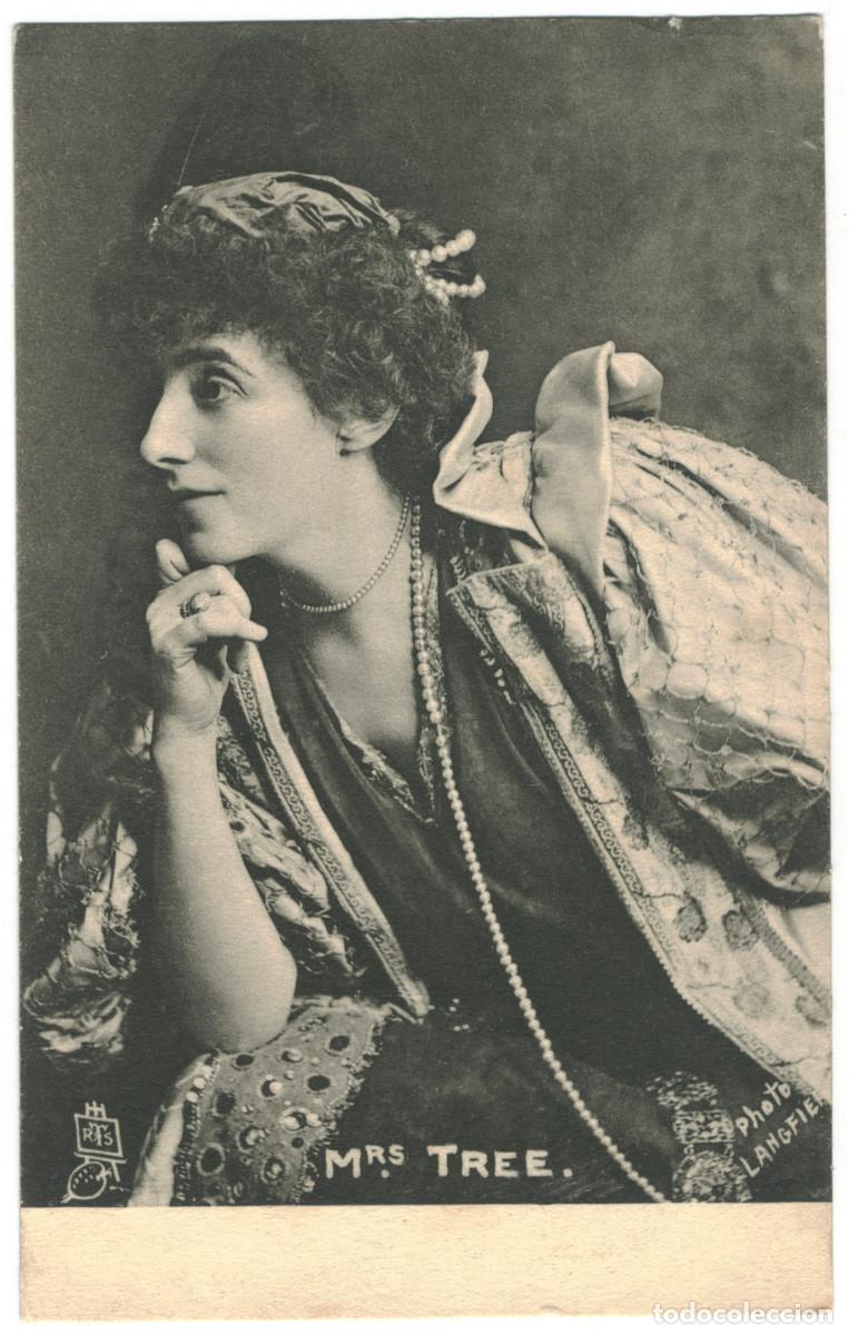 Postales: Actriz TREE, Viola_Raphael Tuck (Celebrities of the Stage; 1046). Photo Langfier