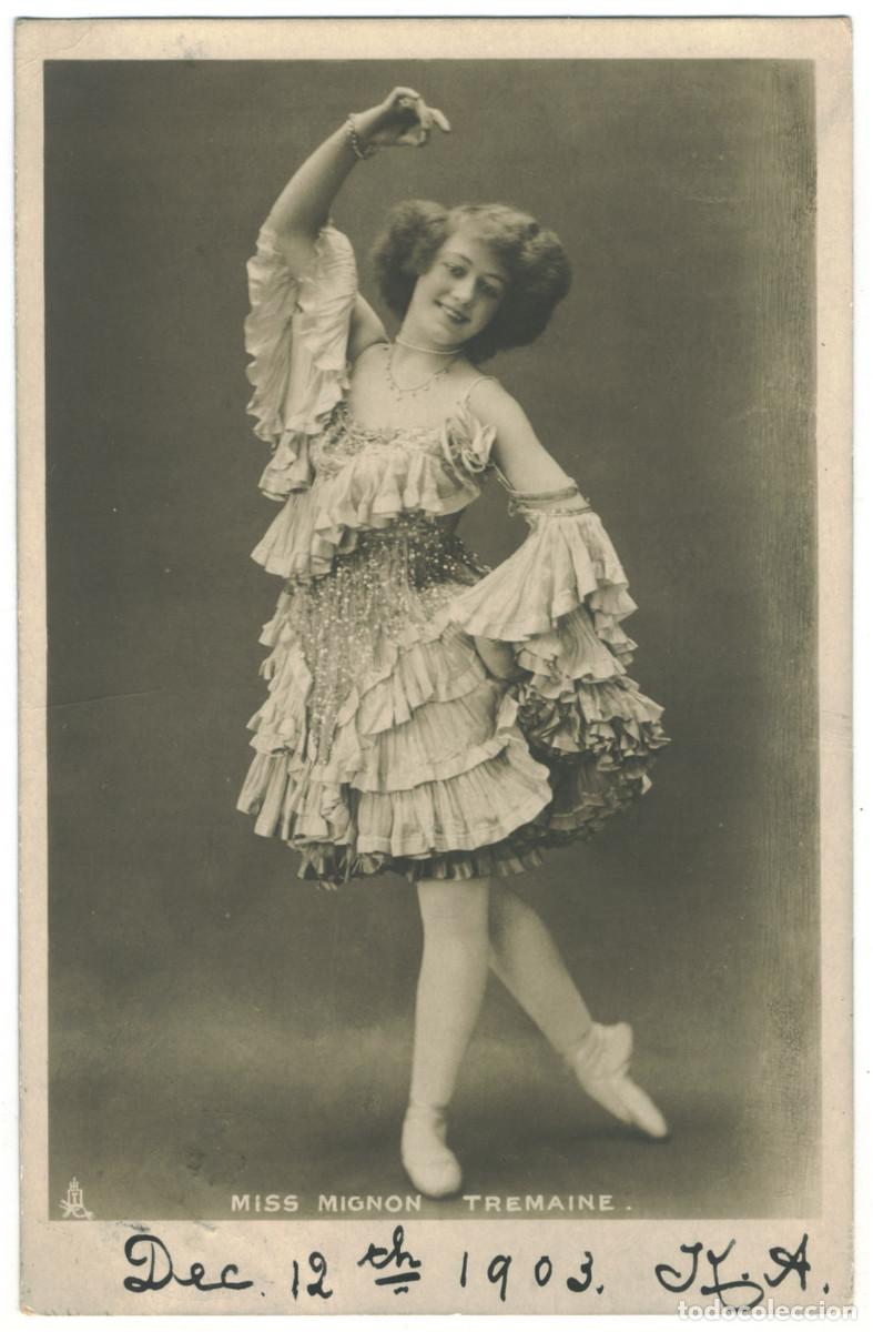 Postales: Actriz TREMAINE, Mignon_Raphael Tuck (Real Photographic; 5010). Photo Langfier