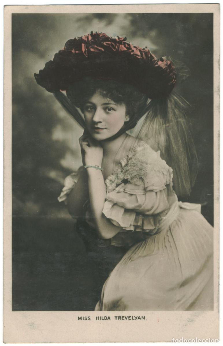 Postales: Actriz TREVELYAN, Hilda_B. B. London. Photo Hutchinson & Swendsen