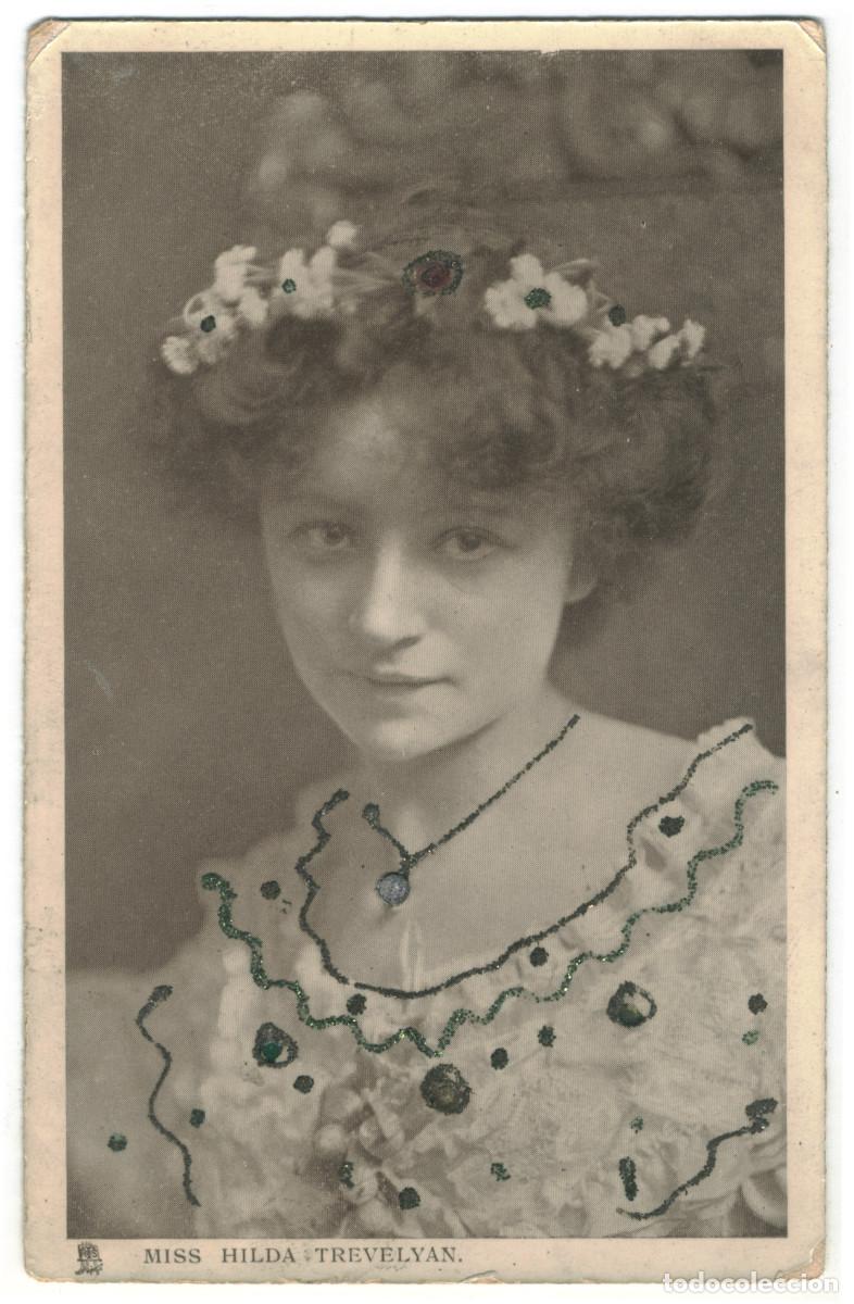 Postales: Actriz TREVELYAN, Hilda_Raphael Tuck Glosso (Celebrities of the Stage; 5766)