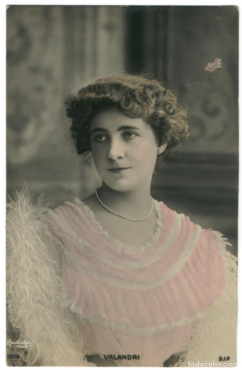 Postales: Actriz VALANDRI_SIP. 1308. Photo Reutlinger