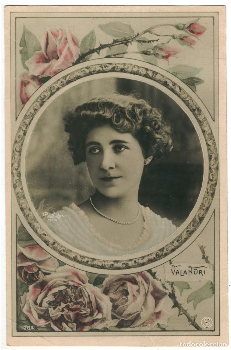 Postales: Actriz VALANDRI_SIP. 1784. Photo Reutlinger