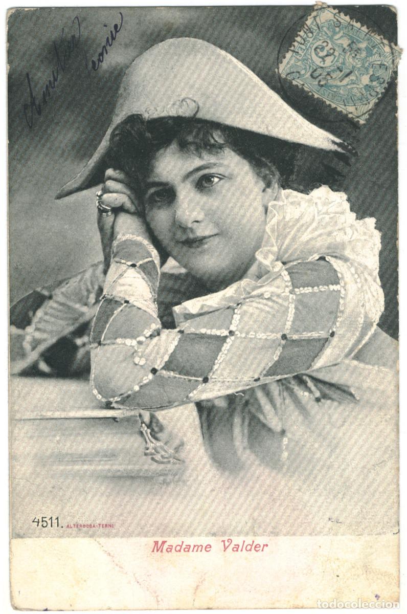 Postales: Actriz VALDER, Mme._Alterocca Terni. 4511