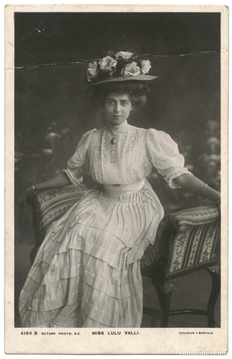 Postales: Actriz VALLI, Lulu_Rotary. 4165 B. Photo Foulsham & Banfield