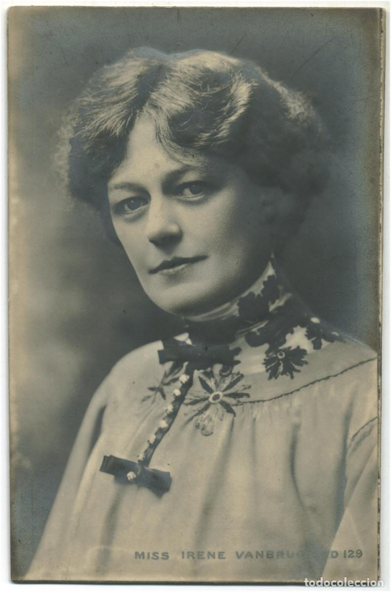 Postales: Actriz VANBRUGH, Irene_Taber (Alliance; 129)