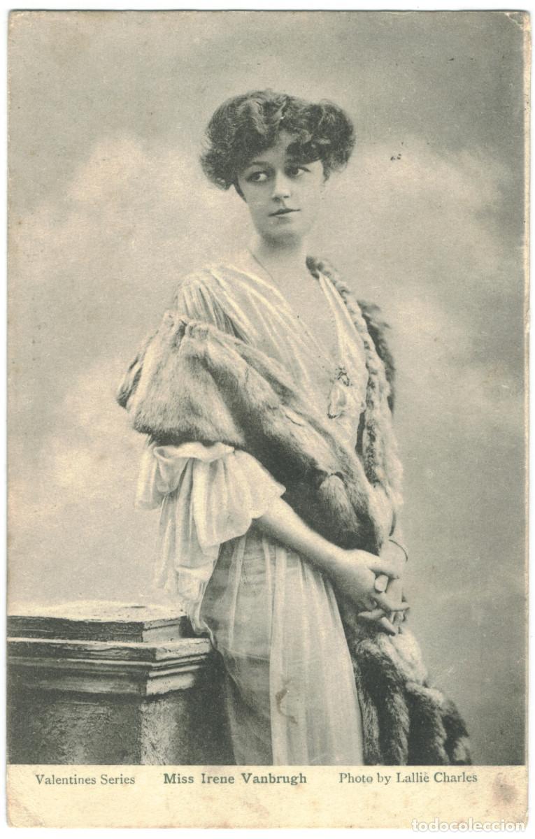 Postales: Actriz VANBRUGH, Irene_Valentine. Photo Lallie Charles