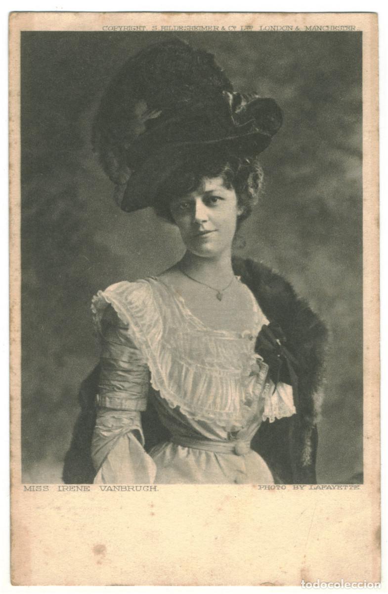 Postales: Actriz VANBRUGH, Irene_Hildesheimer. Photo Lafayette