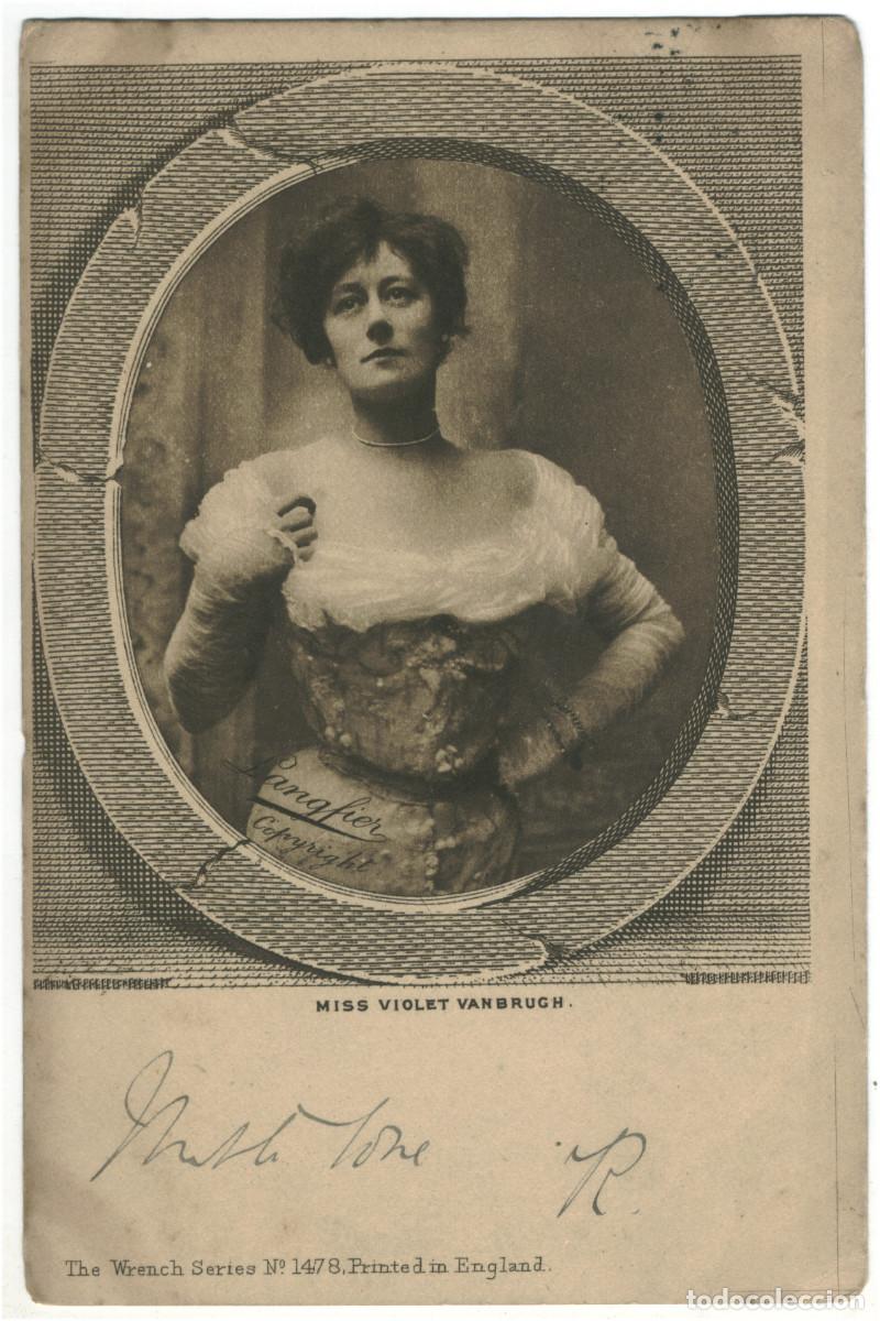 Postales: Actriz VANBRUGH, Violet_Wrench. 1478. Photo Langfier