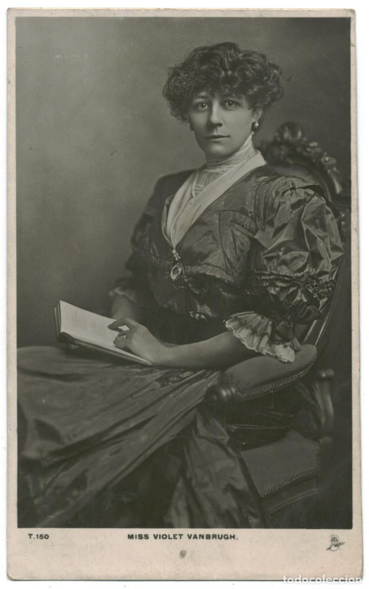 Postales: Actriz VANBRUGH, Violet_Raphael Tuck Real Photograph (Celebrities of the Stage; 150)