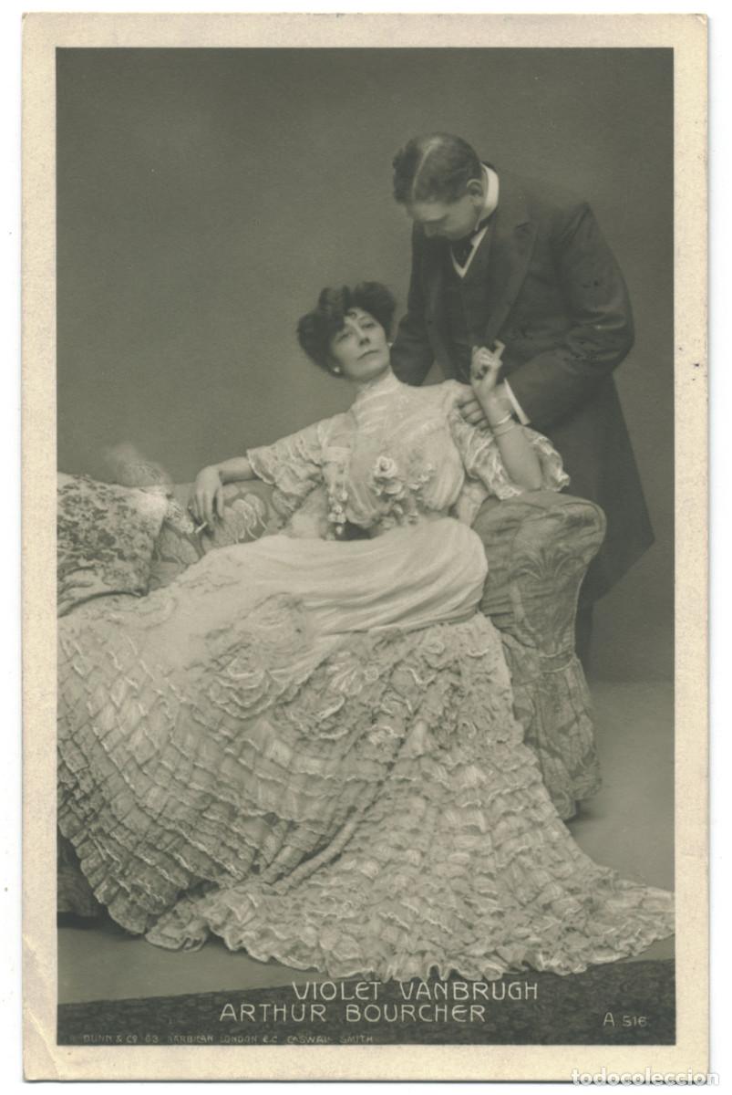 Postales: Actriz VANBRUGH, Violet_Ralph Dunn. A 516. And Arthur Bourcher