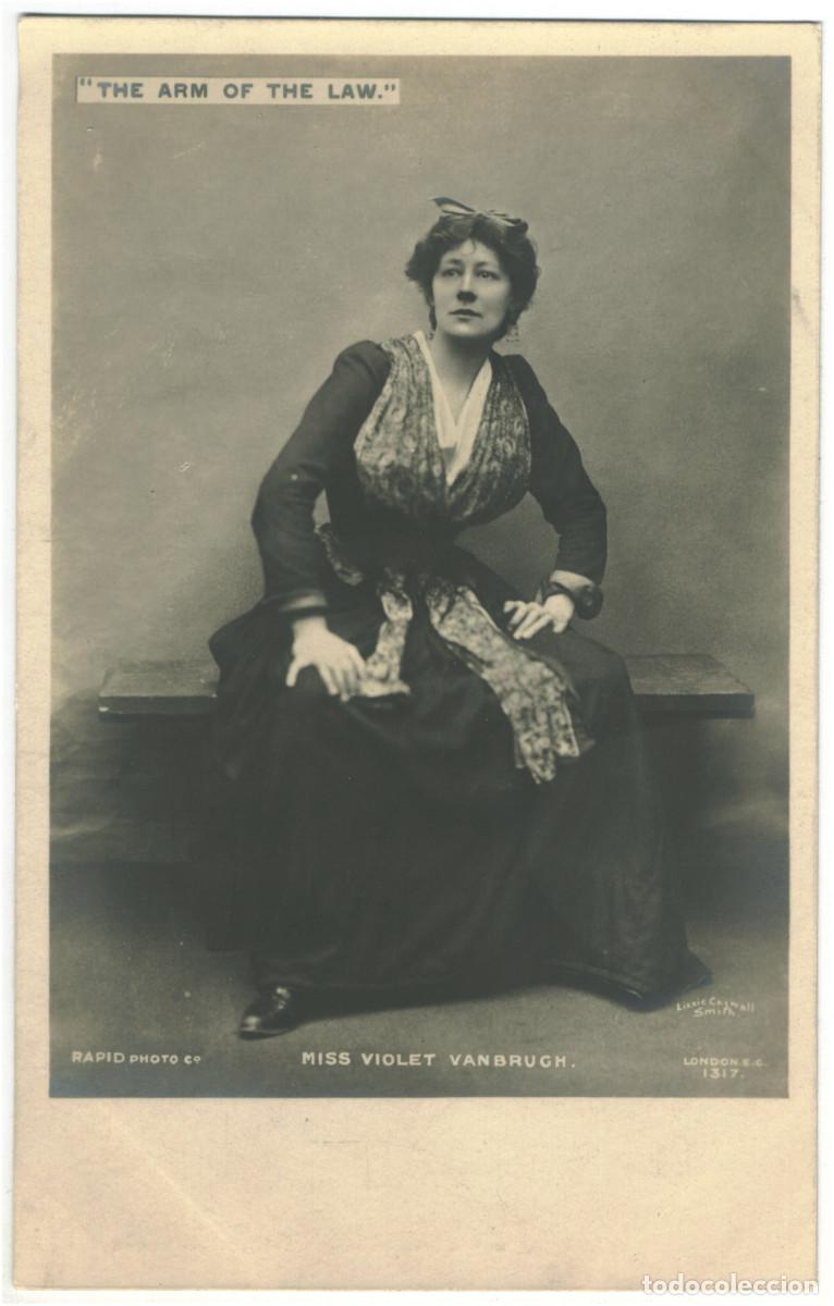 Postales: Actriz VANBRUGH, Violet_Rapid. 1317. Photo Lizzie Caswall Smith