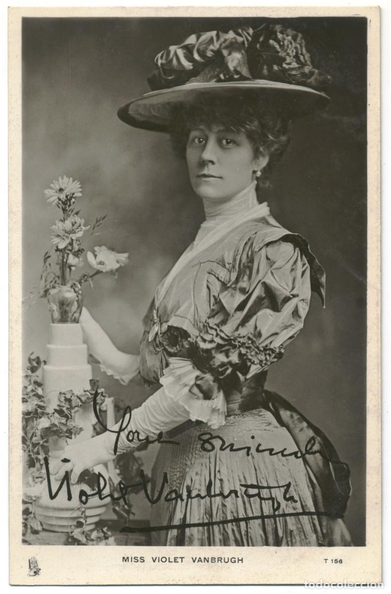 Postales: Actriz VANBRUGH, Violet_Raphael Tuck Real Photograph (Celebrities of the Stage; 156). Editorial Sign