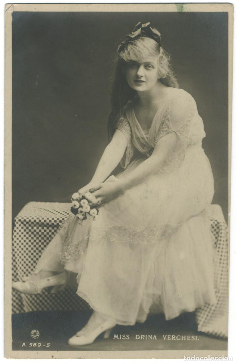 Postales: Actriz VERCHESI, Drina_Rotary. A.589-5