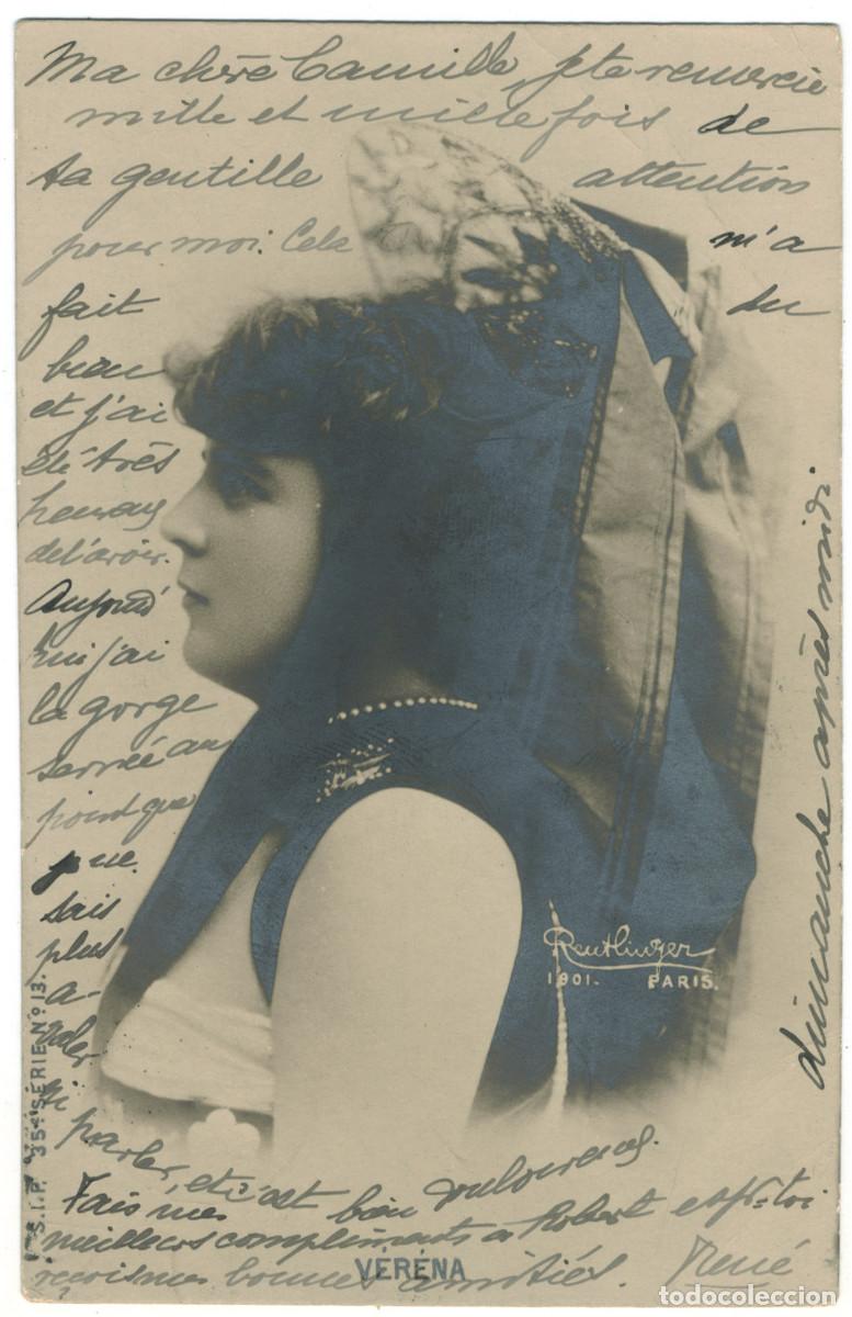 Postales: Actriz V&Eacute;R&Eacute;NA_SIP. 35-13. Photo Reutlinger