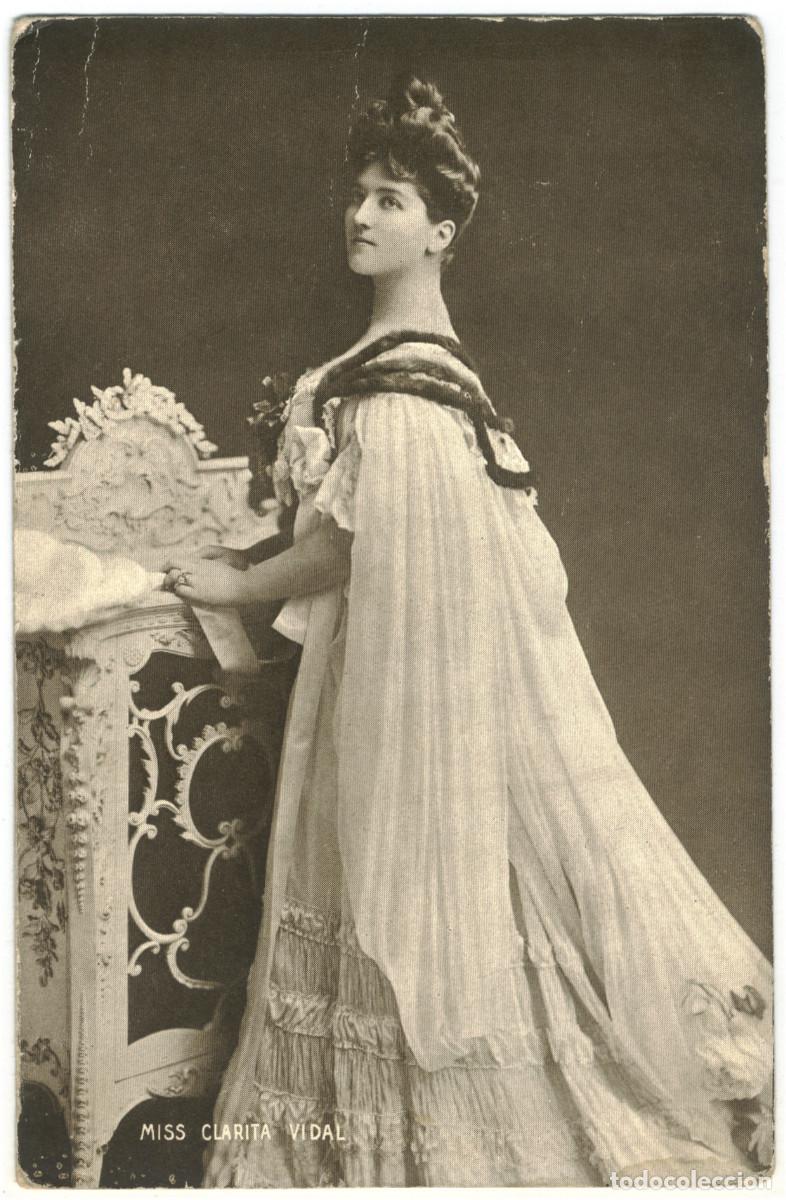 Postales: Actriz VIDAL, Clarita_Sin datos