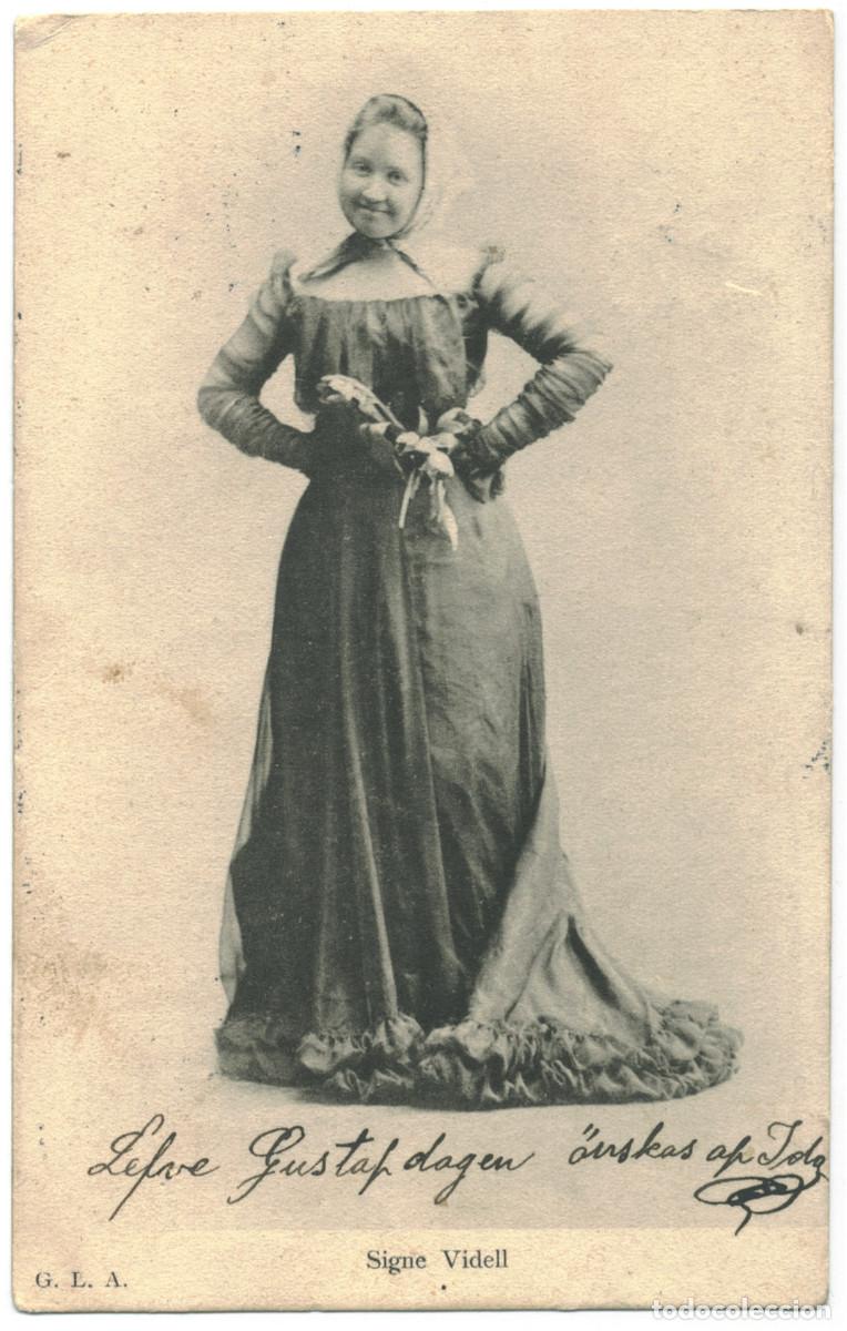 Postales: Actriz VIDELL, Signe_GLA